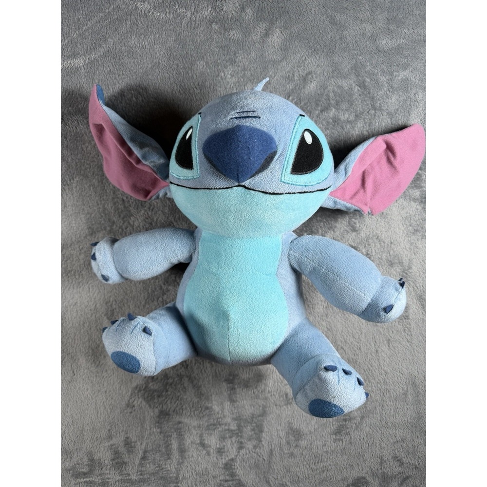 Disney Lilo & Stitch Just Play 11" Stitch Plush Stuffed Animal Blue Alien Toy